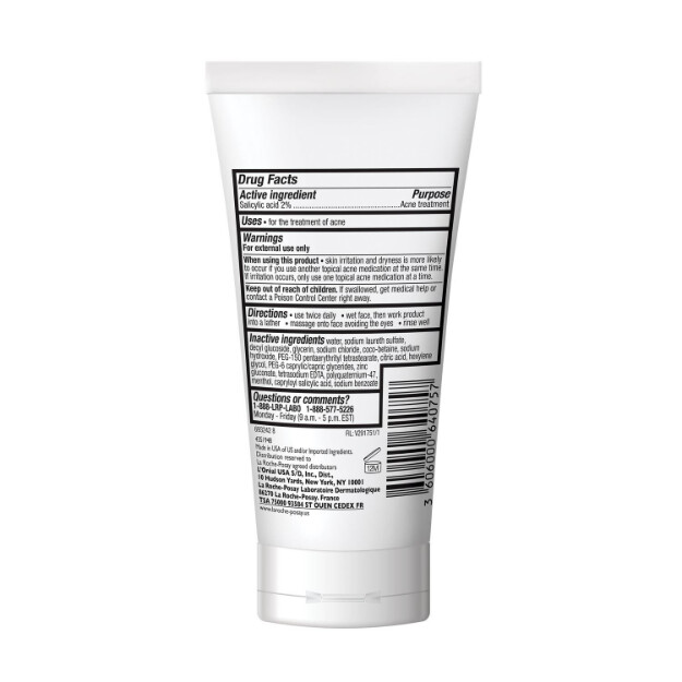 effaclar gel limpiador facial medicado para el acné clínicamente probado gel limpiador facial con Ácido salicílico para el acné recomendado por dermatólogos