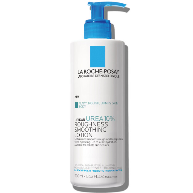 lipikar urea 10 loción suavizante para piel Áspera loción corporal exfoliante y suavizante con urea para piel escamosa Áspera y con granos