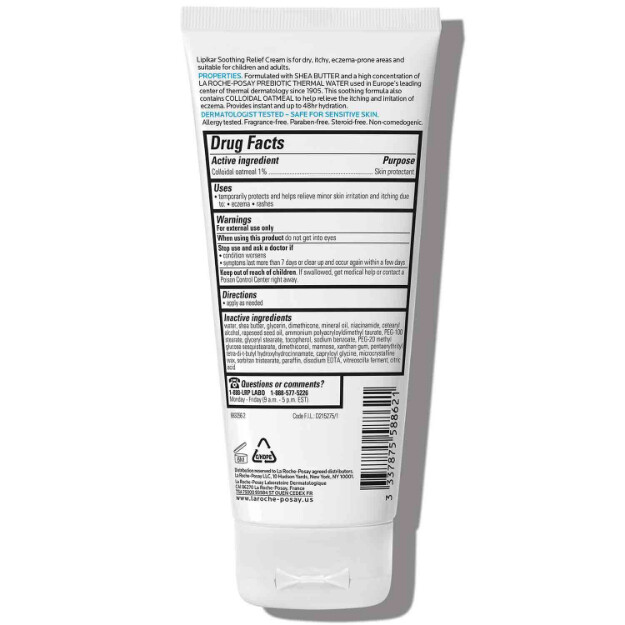 crema lipikar para el eccema crema calmante para el eccema con avena coloidal