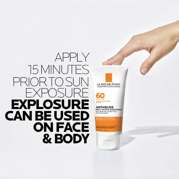 protector solar en leche fundente anthelios spf 60 nuestro mejor protector solar para rostro y cuerpo