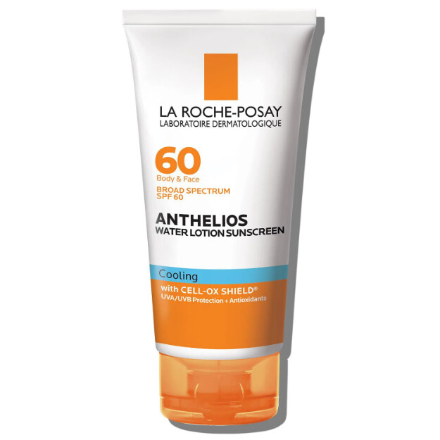 loción solar refrescante anthelios spf 60 loción solar para rostro y cuerpo
