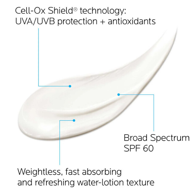 loción solar refrescante anthelios spf 60 loción solar para rostro y cuerpo