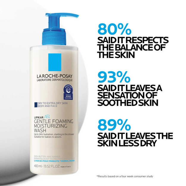 lipikar wash ap gel hidratante para cuerpo y rostro gel para cuerpo y rostro para piel extra seca