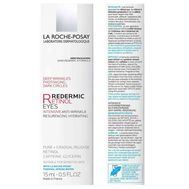 crema para el contorno de ojos con retinol redermic r crema antiarrugas para el contorno de ojos con retinol