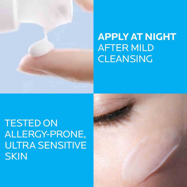 toleriane dermallergo crema hidratante de noche hidratante nocturno ultra probado en pieles propensas a alergias