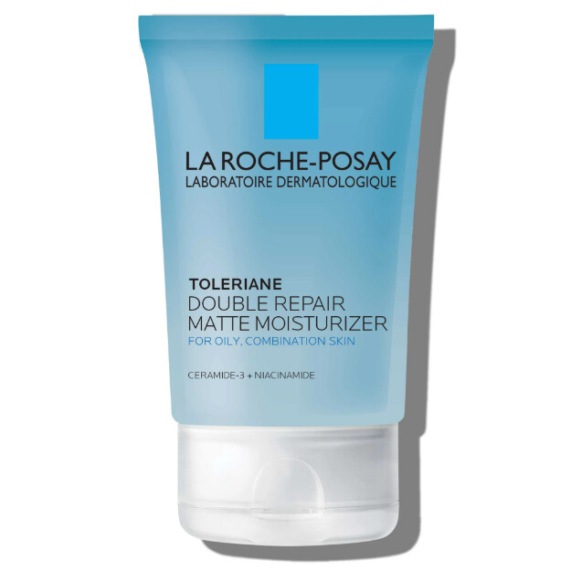 toleriane double repair crema hidratante facial mate para piel grasa hidratante facial diario para piel grasa