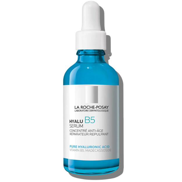 sérum de Ácido hialurónico puro hyalu b5 sérum dermatológico antiedad de ácido hialurónico puro. fórmula hipoalergénica.