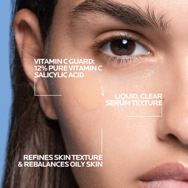 sérum de vitamina c12 para piel grasa sérum dermatológico antiedad con 12 de vitamina c para piel grasa