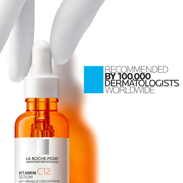 sérum de vitamina c12 sérum dermatológico antiedad con 12 de vitamina c pura. fórmula hipoalergénica.