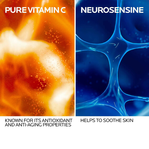 sérum de vitamina c12 sérum dermatológico antiedad con 12 de vitamina c pura. fórmula hipoalergénica.