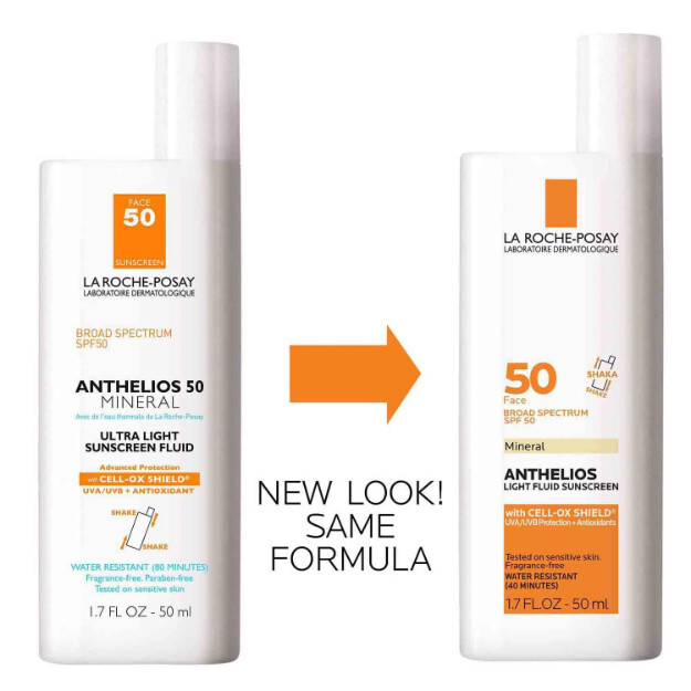 protector solar facial anthelios con óxido de zinc mineral spf 50 protector solar facial con óxido de zinc mineral