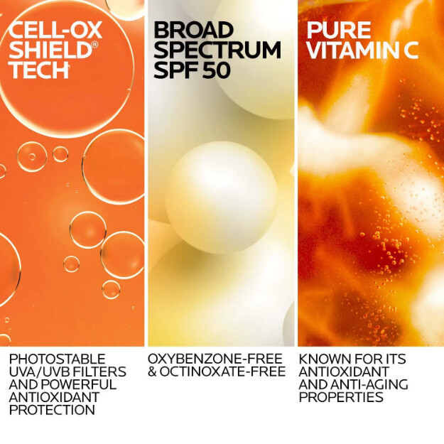 sérum antioxidante anthelios aox con protección solar spf 50 sérum antioxidante diario con protección solar
