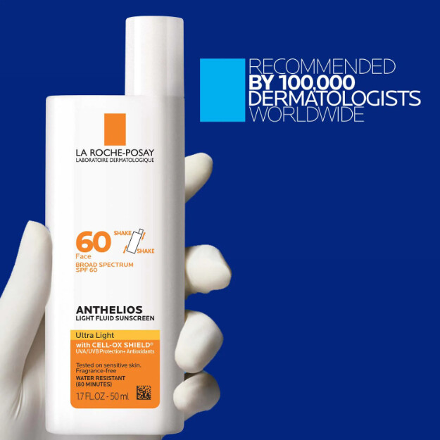 protector solar facial fluido ultraligero anthelios spf 60 protector solar facial ligero