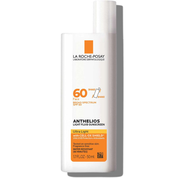 protector solar facial fluido ultraligero anthelios spf 60 protector solar facial ligero