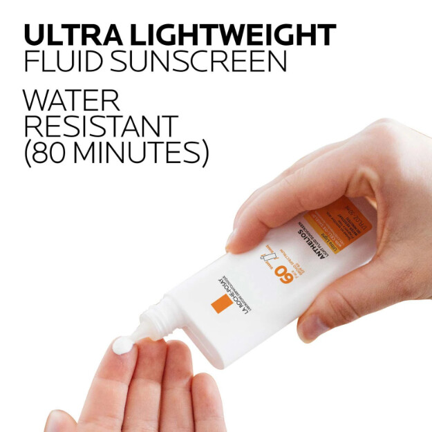 protector solar facial fluido ultraligero anthelios spf 60 protector solar facial ligero