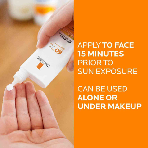 protector solar facial fluido ultraligero anthelios spf 60 protector solar facial ligero