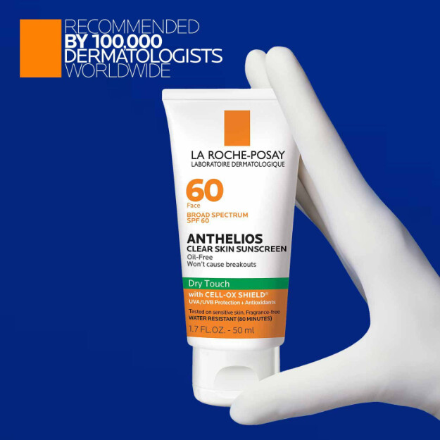 protector solar sin aceite anthelios clear skin spf 60 nuestro mejor protector solar sin aceite para pieles con tendencia acneica