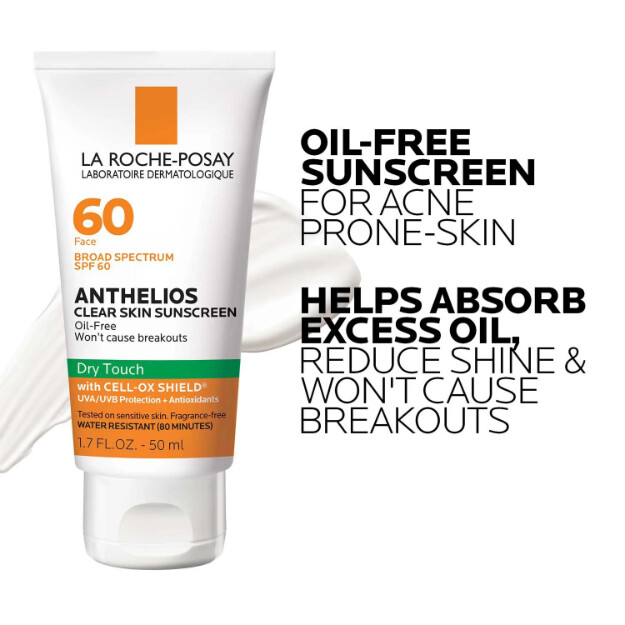protector solar sin aceite anthelios clear skin spf 60 nuestro mejor protector solar sin aceite para pieles con tendencia acneica
