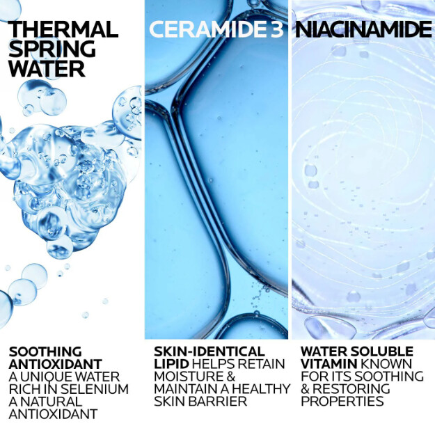 toleriane gel limpiador facial espumoso purificante clínicamente probado recomendado por dermatólogos. gel limpiador facial para piel normal a grasa.