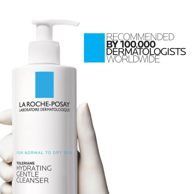 toleriane limpiador facial suave e hidratante clínicamente probado limpiador facial recomendado por dermatólogos para piel normal a seca