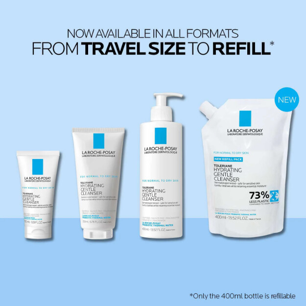 toleriane limpiador facial suave e hidratante clínicamente probado limpiador facial recomendado por dermatólogos para piel normal a seca